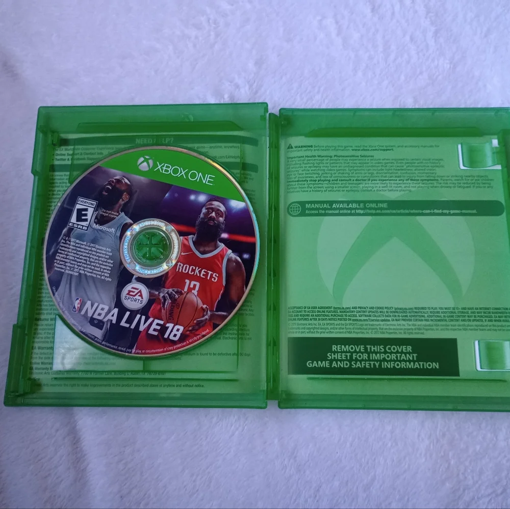 NBA Live 18 Xbox One Ser X BACKWARD COMPATIBLE Video game